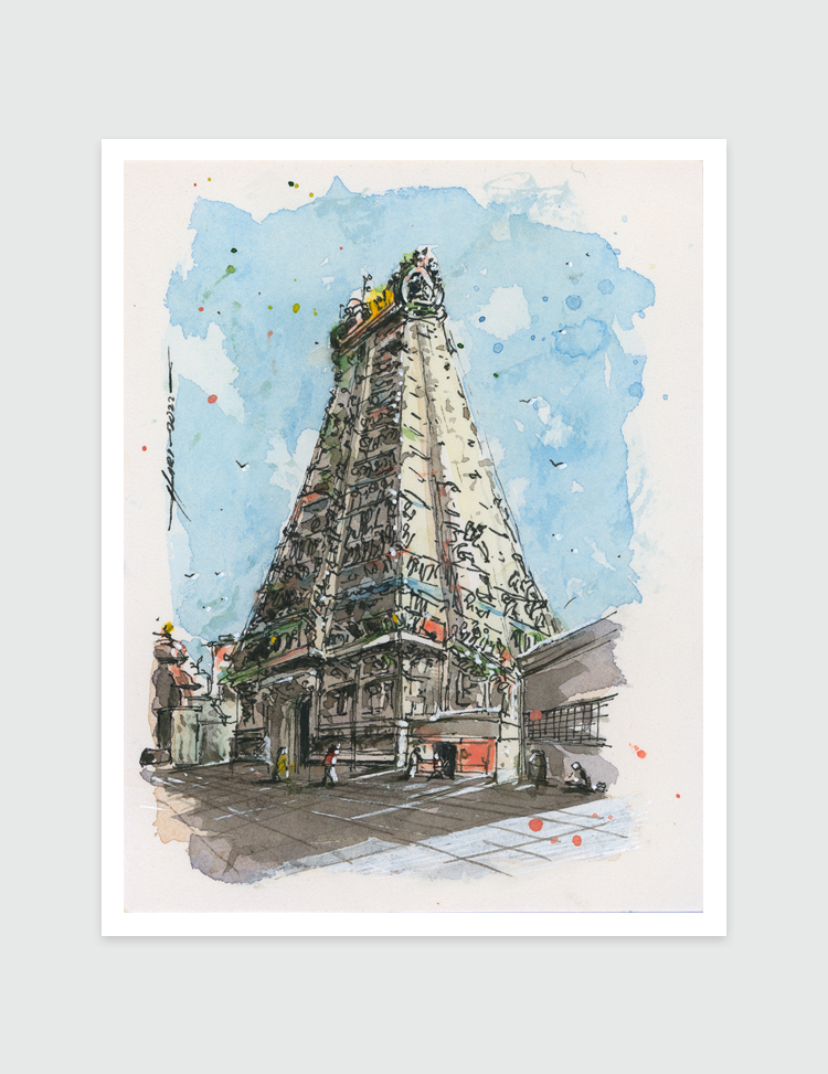 Mylapore Temple-bg